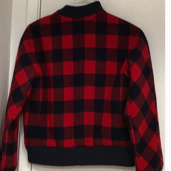 NWT J.crew buffalo check bomber jacket - Picture 7 of 7